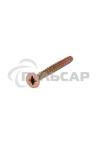 Саморез универсальный KRANZ 5х50, желтый цинк, упаковка поставщика ( 4 000 шт. )