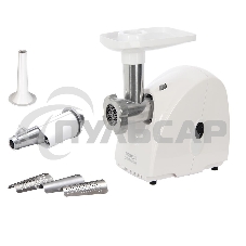 Мясорубка электрическая Аксион М32.04 1500Вт белый