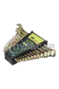 Набор ключей СИБРТЕХ комбинированных 6-22 мм. 12 шт., СИБРТЕХ 15439