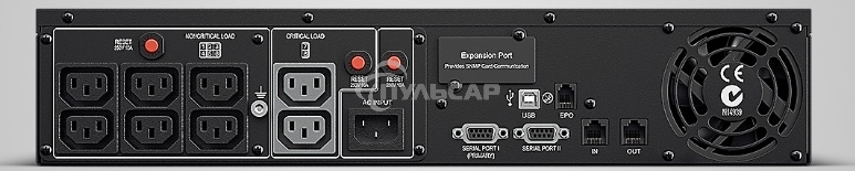 Источник бесперебойного питания CyberPower PR1500ELCDRT2U 1500VA/1350W USB/RJ11/45 (8 IEC)