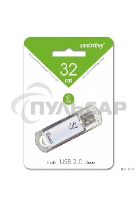 Флешка USB R/W Smartbuy 16 Gby V-Cut Silver
