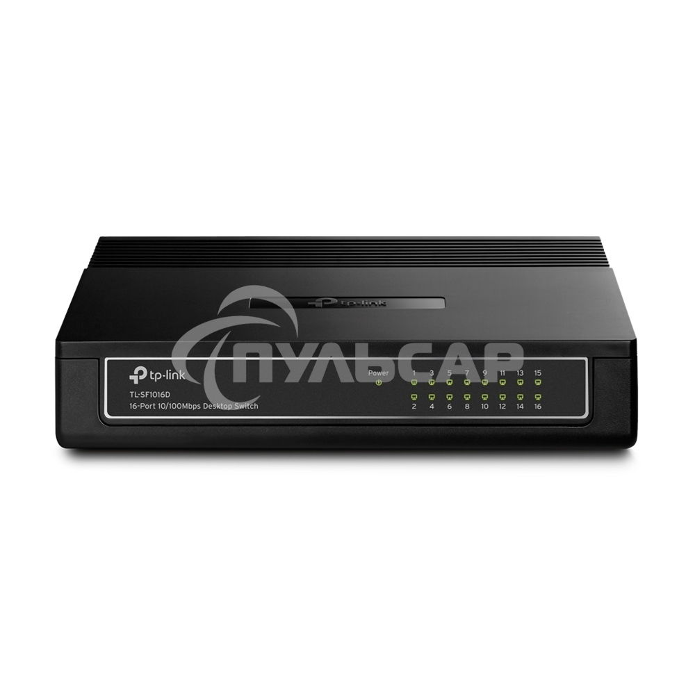 Коммутатор TP-Link SMB TL-SF1016D Коммутатор 16-port 10/100M Desktop Switch, 16 10/100M RJ45 ports, Plastic case