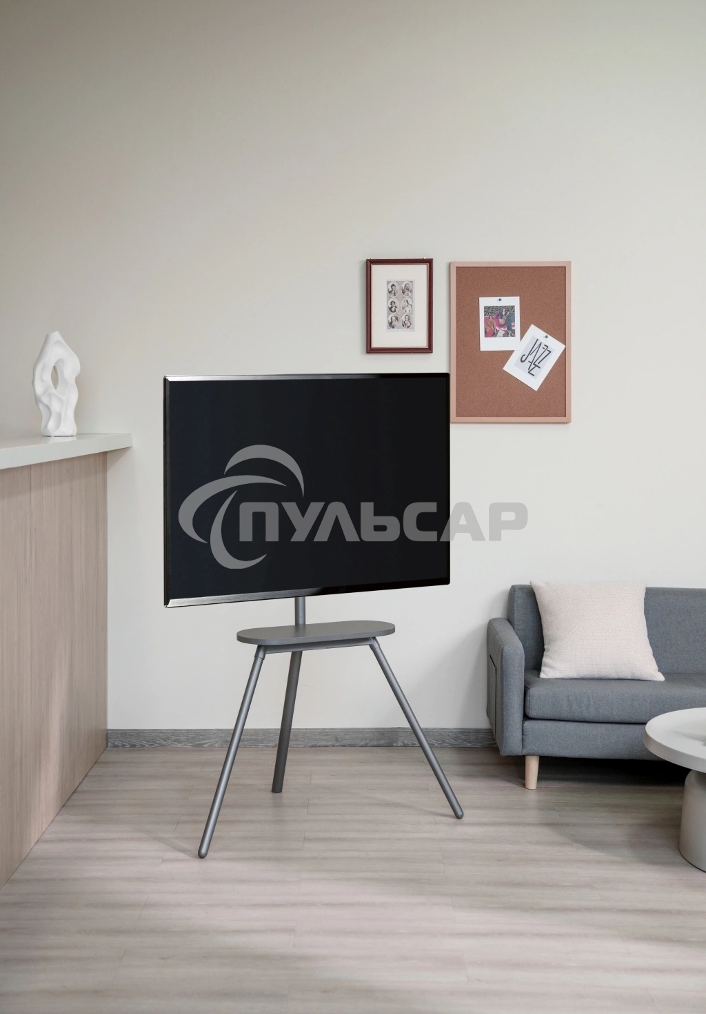 Подставка для телевизора Cactus CS-ST2844GY темно-серый 43