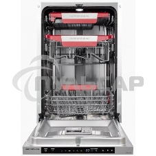 Встраиваемая посудомоечная машина Kuppersberg GSM 4574, серебристый, 44.8 см, 10 компл., 47 дБ, класс A++