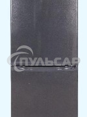 Холодильник DON R-297 G графит зеркальный двухкамерный 225/140л морозилка снизу