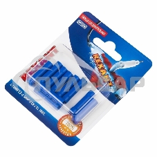 Соединительная гильза Rexant изолированная, L-26 мм, 1.5-2.5 мм², ГСИ 2.5 / ГСИ 1,5-2,5 / BV2, синяя, в упак. 10 шт.