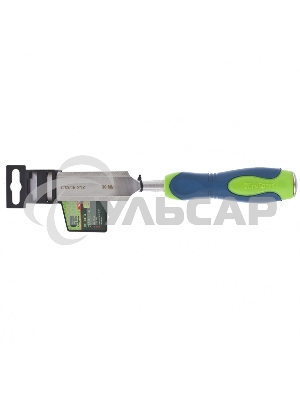 Долото-стамеска, 30мм, двухкомпонентная рукоятка Сибртех