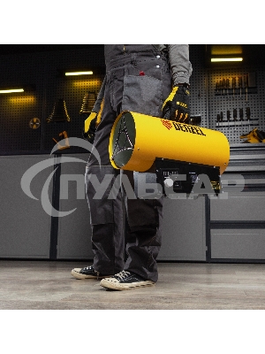 Газовая тепловая пушка GHG-15i, 15 кВт, цифровой термостат, пропан-бутан Denzel