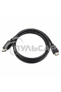 Кабель DisplayPort-HDMI Gembird/Cablexpert 3м, 20M/19M, черный, экран, пакет(CC-DP-HDMI-3M)
