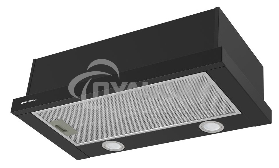 Вытяжка встраиваемая Maunfeld VS Light 60 черный, 60 см, 520 куб. м/ч, 56 дБ