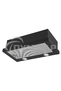 Вытяжка встраиваемая Maunfeld VS Light 60 черный, 60 см, 520 куб. м/ч, 56 дБ