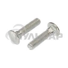 Болт мебельный KRANZ DIN 603, 6х25, короб (50 шт./уп.)