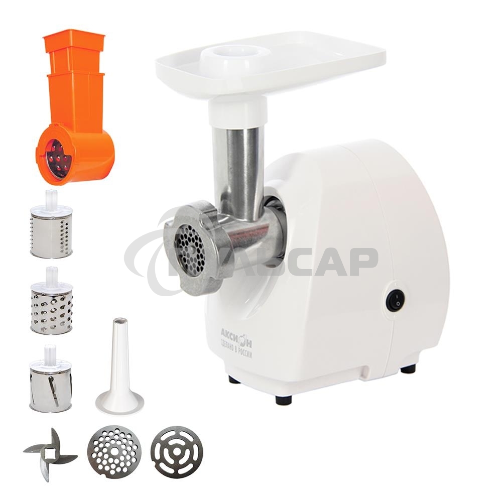 Мясорубка электрическая Аксион М25.03 1500Вт белый