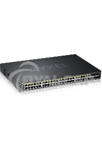 Гибридный L2 коммутатор PoE+ Zyxel NebulaFlex Pro GS2220-50HP, rack 19