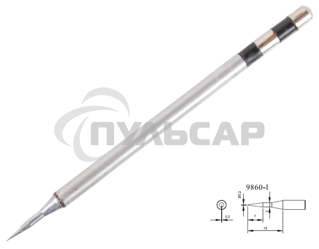 Жало для паяльника Quick 9860-I