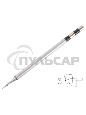 Жало для паяльника Quick 9860-I