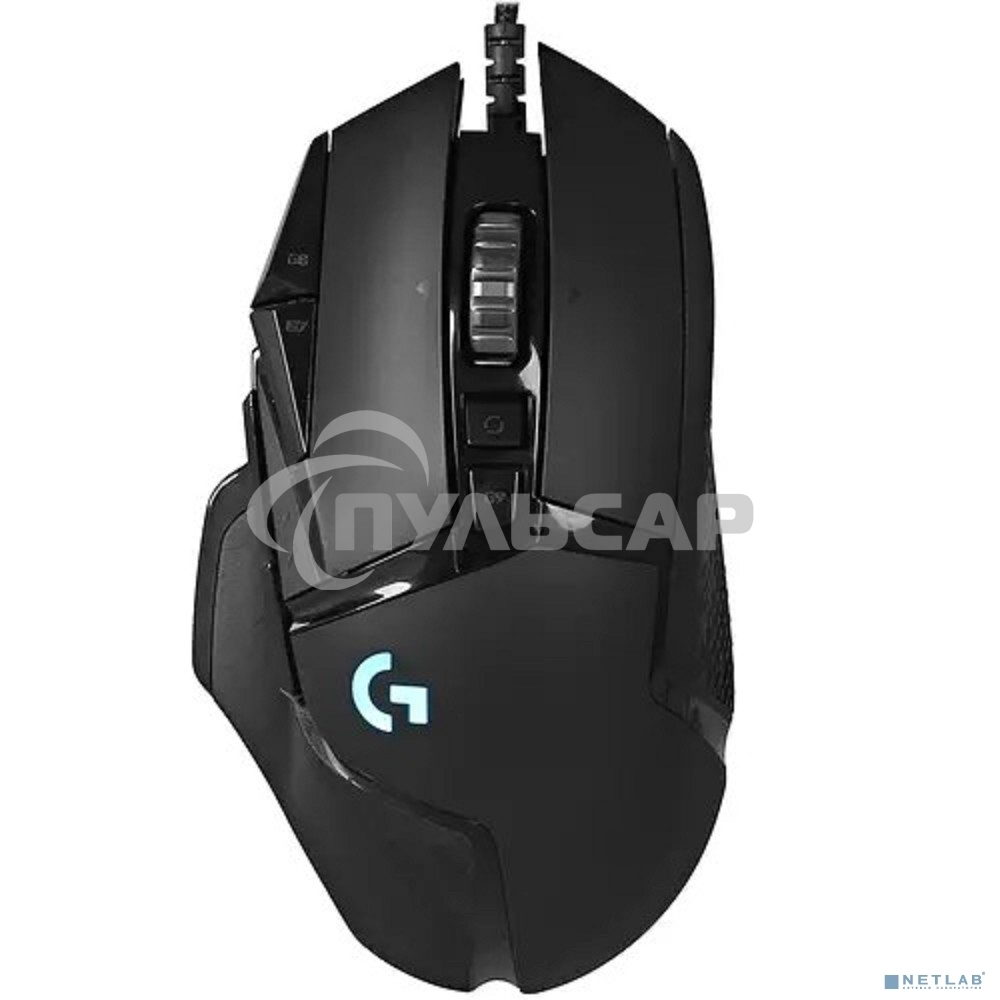 Мышь проводная Logitech G502 HERO черный, 25600 dpi, USB, кнопки - 11