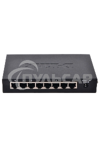 Неуправляемый коммутатор с 8 портами 10/100Base-TX D-Link DES-1008D/(K2A/K3A)RU/J1A/J2A/L2A/L2B