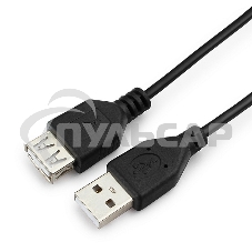 Кабель Гарнизон Кабель удлинитель USB 2.0, AM/AF, 1м, пакет (GCC-USB2-AMAF-1M)