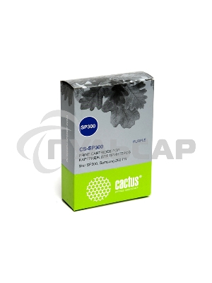 Картридж матричный Cactus CS-SP300 фиолетовый (1 800 000 знаков) для Star SP300/Samsung 250 FR