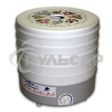 Сушилка для овощей и фруктов Ротор СШ-002 5под. 520Вт белый