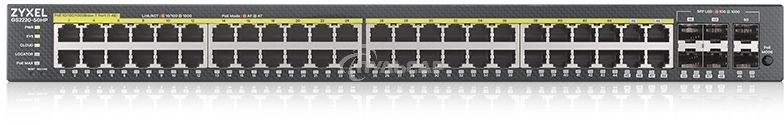 Гибридный L2 коммутатор PoE+ Zyxel NebulaFlex Pro GS2220-50HP, rack 19