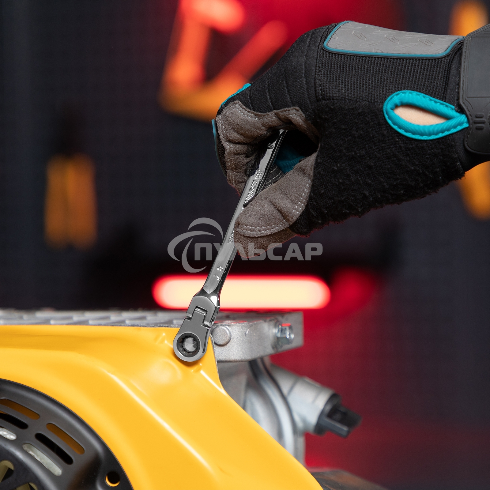 Набор ключей комбинированных Matrix, трещоточных шарнирных 22шт.