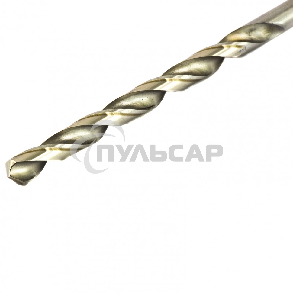 Сверло по металлу Matrix, 8,0 х 165 мм, полированное, удл., HSS, 5 шт. цил. хв.