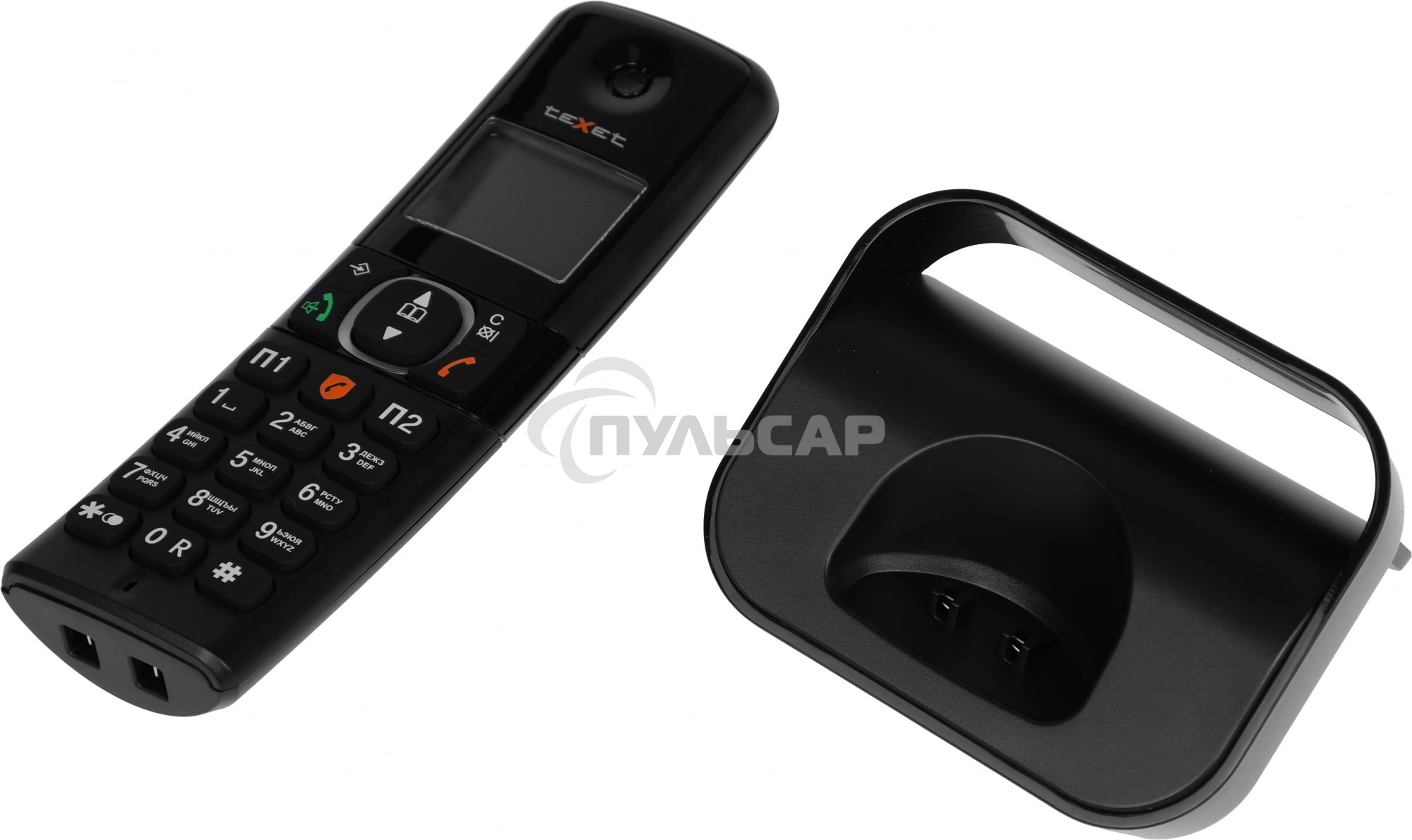 Телефон беспроводной TEXET TX-D5605A черный