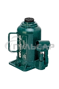 Домкрат гидравлический бутылочный, 20 т, 215-405 мм Сибртех