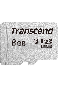 Флеш карта microSDHC 8Gb Class10 Transcend TS8GUSD300S w/o adapter