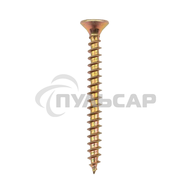 Саморез универсальный KRANZ 5х50, желтый цинк, упаковка поставщика ( 4 000 шт. )