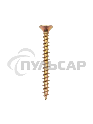 Саморез универсальный KRANZ 5х50, желтый цинк, упаковка поставщика ( 4 000 шт. )