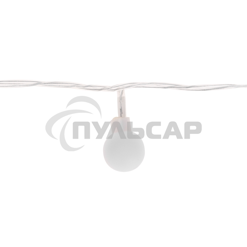 Гирлянда светодиодная Neon-night Шарики 5м, 20 LED, IP20, прозрачный провод, свечение мульти (RG/RB), мигание, 230В