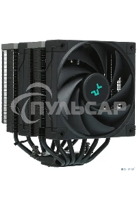Кулер для процессора DEEPCOOL AK620 ZERO DARK черный, 120 мм, алюминий/медь, 1850 об/мин, 28 дБ, 4 pin, 260 Вт, 160 мм