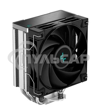 Кулер для процессора DEEPCOOL AK400 черный, 120 мм, алюминий/медь, 1850 об/мин, 29 дБ, 4 pin, 220 Вт, 155 мм