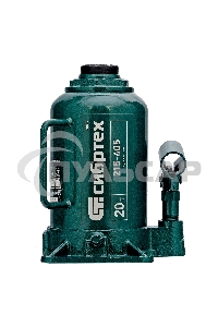 Домкрат гидравлический бутылочный, 20 т, 215-405 мм Сибртех