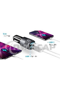 Зарядное устройство для авто Defender UCA-21 5V 2.1A