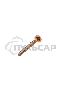 Саморез универсальный KRANZ 3.5х40, желтый цинк, короб (200 шт./уп.)