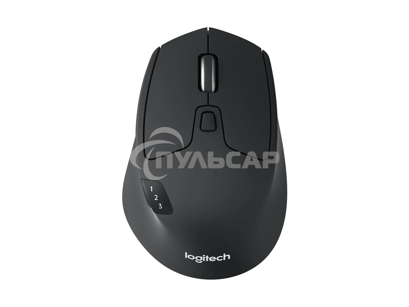 Мышь беспроводная Logitech M720 Triathlon черный, 1000 dpi, радиоканал, Bluetooth, USB, кнопки - 8