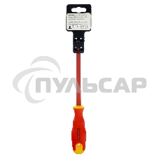 Отвертка диэлектрическая SL6,5 х 150 мм, до 1000 В, двухкомпонентная рукоятка  Сибртех