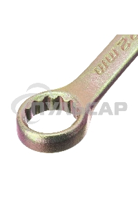 Набор ключей СИБРТЕХ комбинированных 6-22 мм. 12 шт., СИБРТЕХ 15439