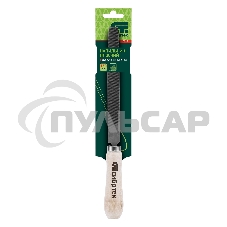 Напильник, 150 мм, плоский, деревянная ручка Сибртех