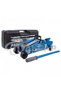 Домкрат STELS 51132гидравлический подкатной с фиксатором 2.5 т safety pin 140-385мм в кейсе