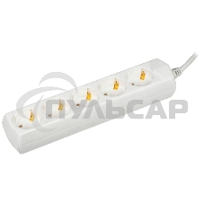 Удлинитель 5х3м с заземл. 10А 250В У05 GENERICA 2P+PE 3х1кв.мм IEK WYP10-10-05-03-Z-G