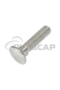 Болт мебельный KRANZ DIN 603, 6х25, короб (50 шт./уп.)