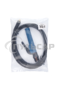 Сварочный кабель с электрододержателем Rexant 16 мм² 200 А СКР 10-25 3 м