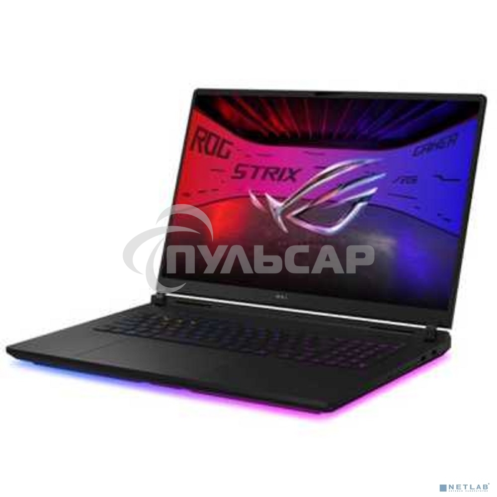 Ноутбук Asus ROG Strix Scar 18 G835LW-SA112W черный Core Ultra 9 275HX 32Gb SSD1Tb NVIDIA GeForce RTX 5080 16Gb 18
