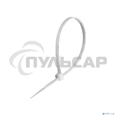 Стяжка (хомут) нейлоновая ExeGate CV66-400x4.8W (нейлон 6.6, 400x4.8мм, неоткрывающаяся, halogen free, -40°C - +85°C, белая, 100 шт)