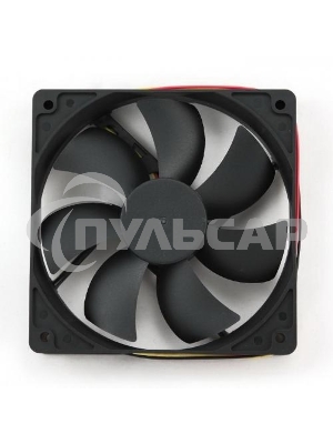 Вентилятор для корпуса Gembird FANCASE3/BALL черный, 120 мм, 2000 об/мин, 38 дБ, 3 pin